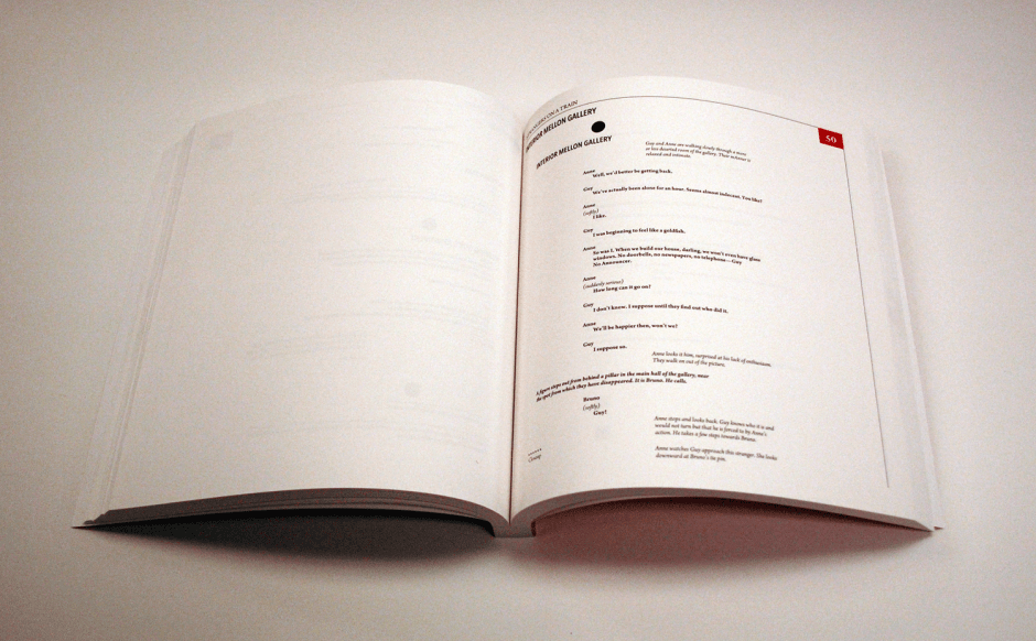 STRANGERS ON A TRAIN MANUSCRIPT